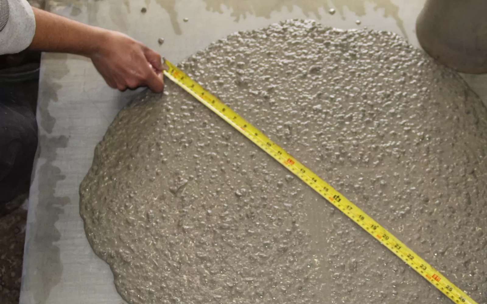 مزایای  آزمایش  اسلامپ بتن